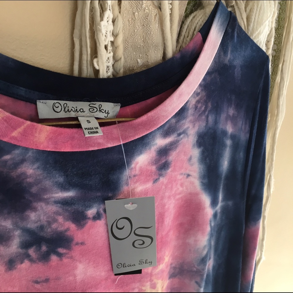 SOLD Tie Dye Long Sleeve - Picture 3 of 3