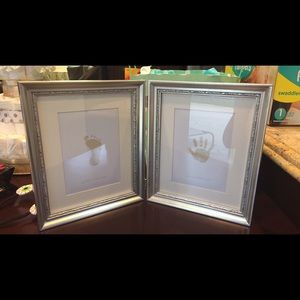 Pottery Barn foot/hand print frame