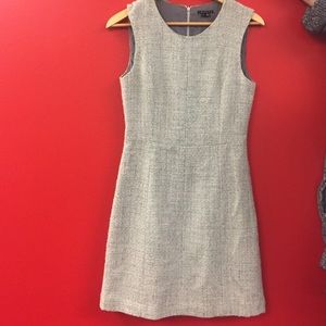 Theory tweed a line dress
