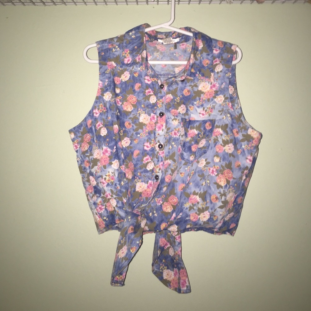 Floral Crop Top