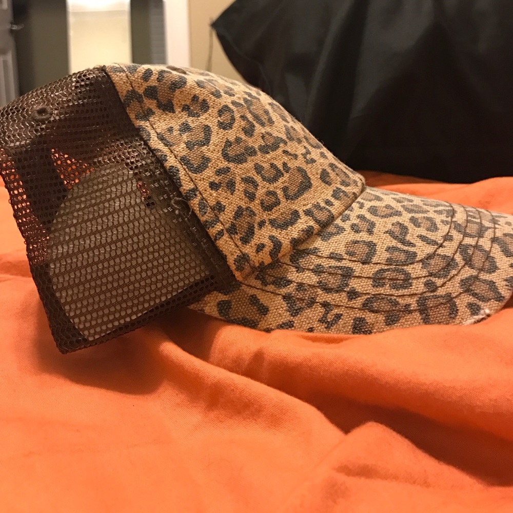 Brand new cheetah hat