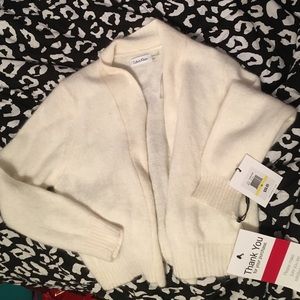 Calvin Klein cream sweater