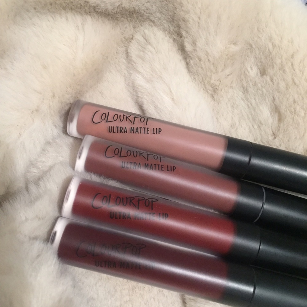 colourpop ultra matte lipsticks