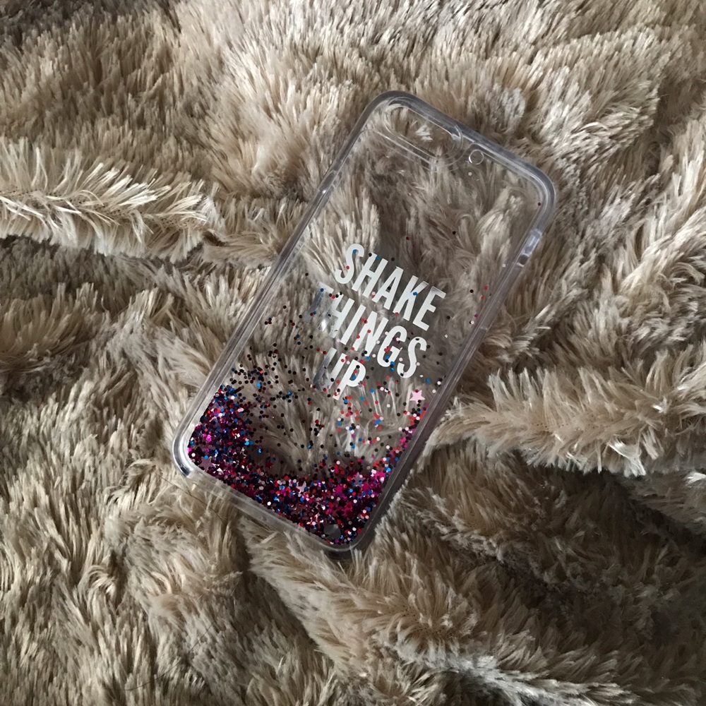 iPhone 6 Kate Spade glitter phone case!