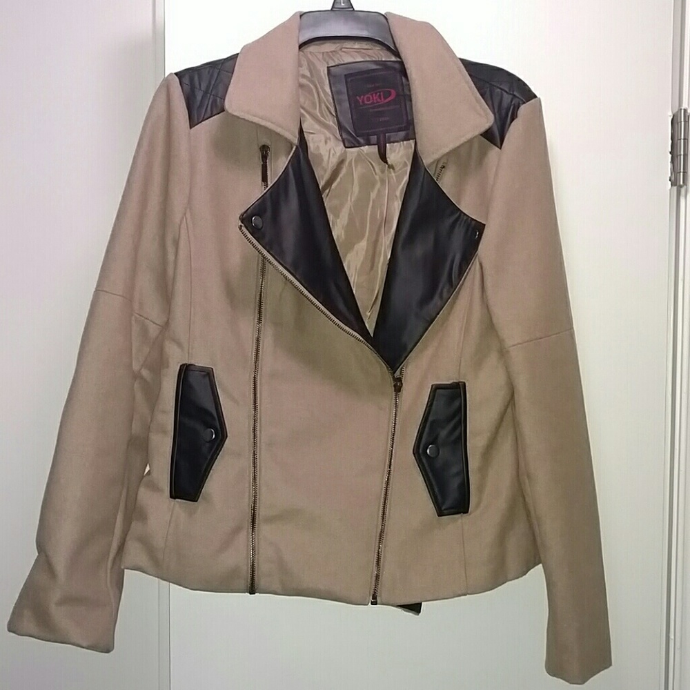 Light brown (tan) with black