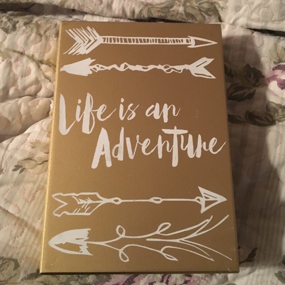 Decorative wooden sign (new)