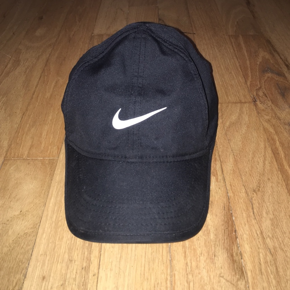Nike Black Featherlight Dri-Fit Hat