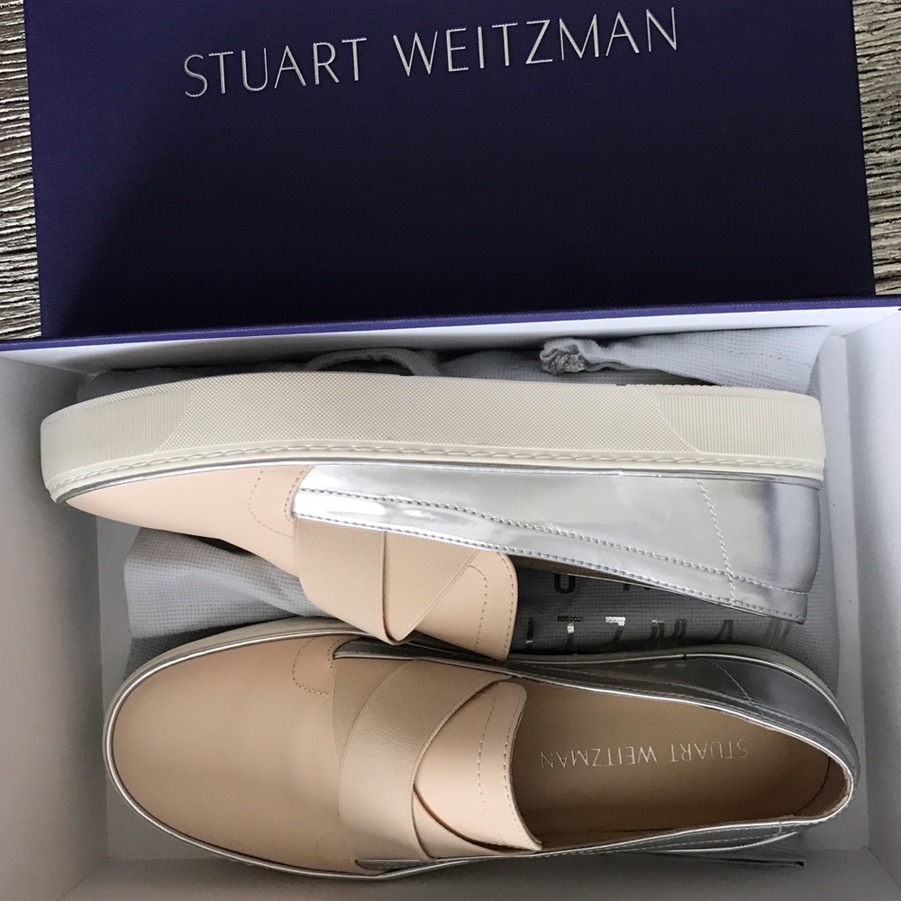 New Stuart Weitzman slip on sneakers - Picture 2 of 4