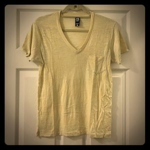 Alternative Apparel Vintage Soft Burnout V-Neck