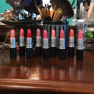 MAC lipsticks