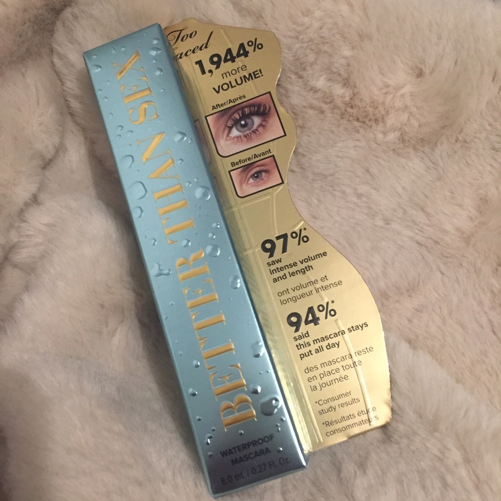 Too faced better than sex mascara waterproof