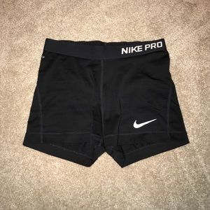 Black Nike Pro Shorts