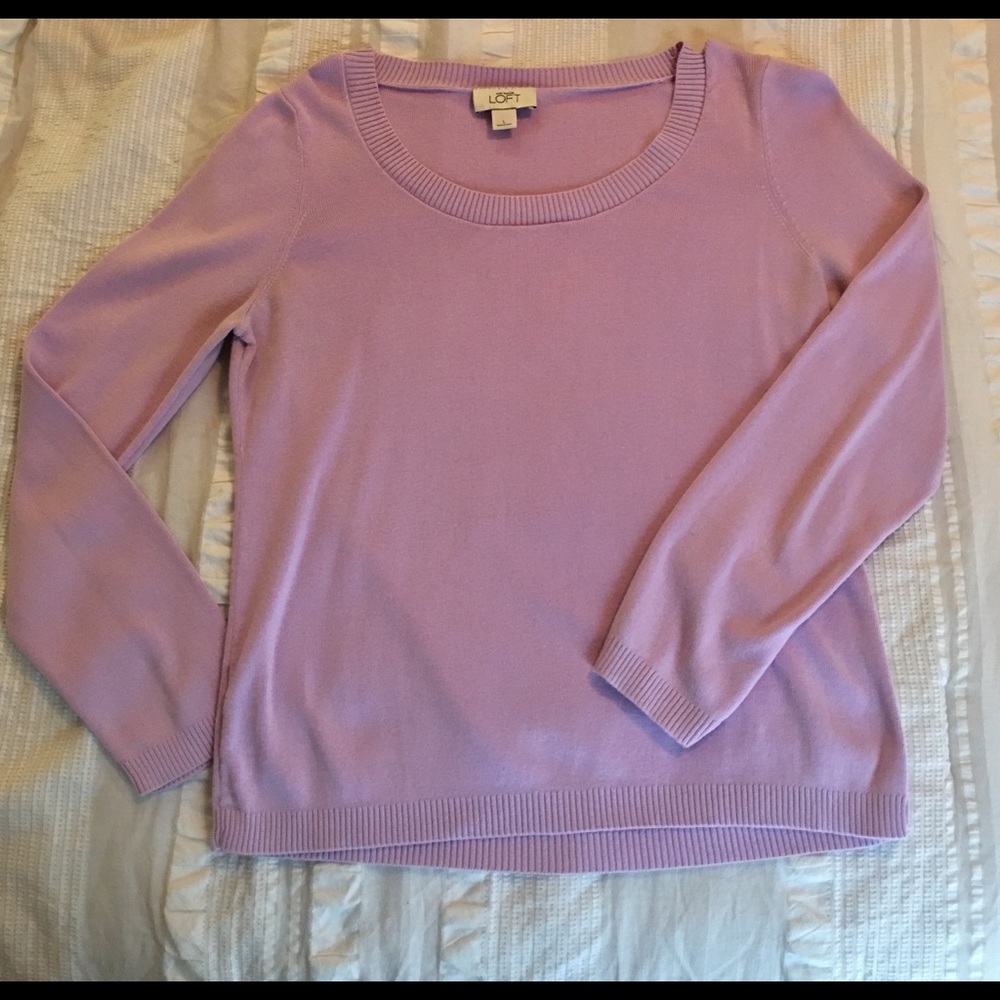 Lavender Crew Neck Sweater