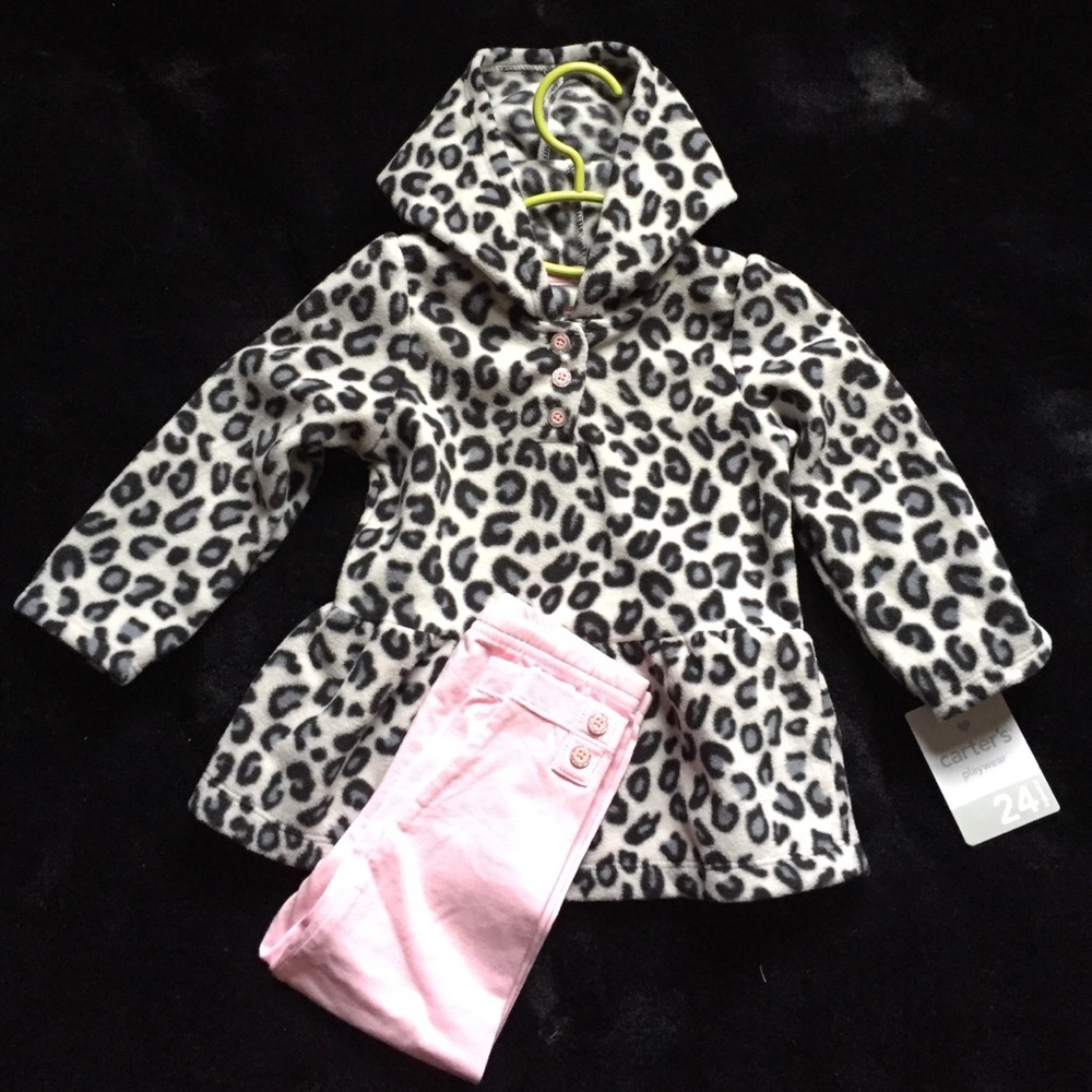 Carters NWT Fleece/Cotton Set 24 Mo
