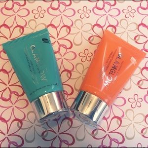 Glamglow set of 2 travel size tubes