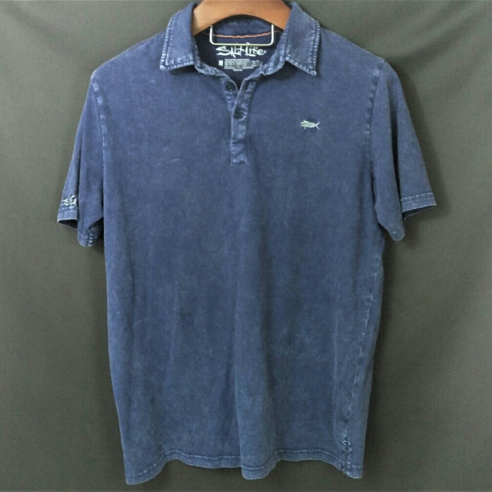 Salt Life Washed Polo Shirt Casual M