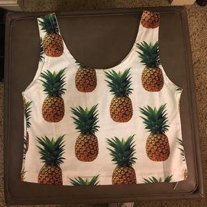 Pineapple Crop Top
