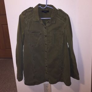 Army green jacket