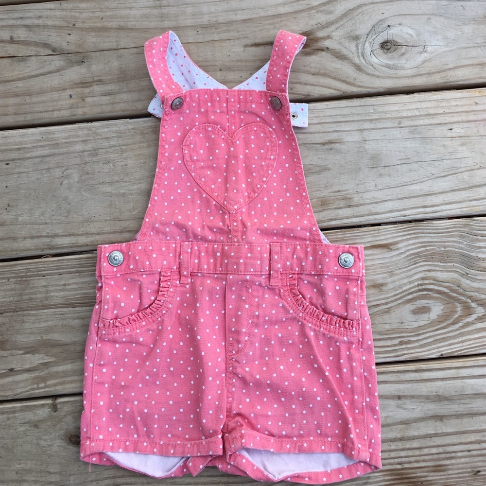 H&M pink over alls