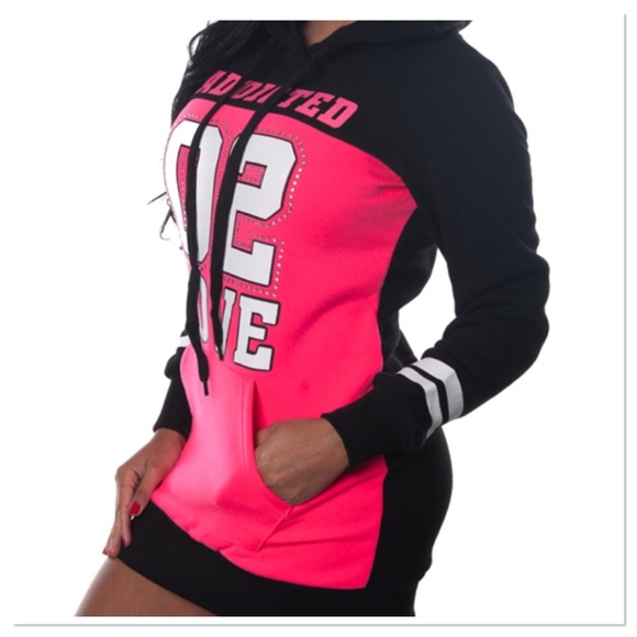 Boutique Tops - Embellished Hoodie Boutique Tops - Embellished Hoodie