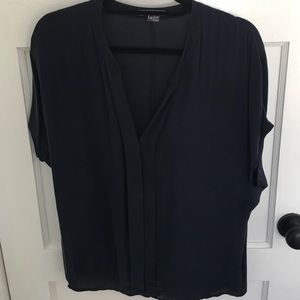 100% silk blouse
