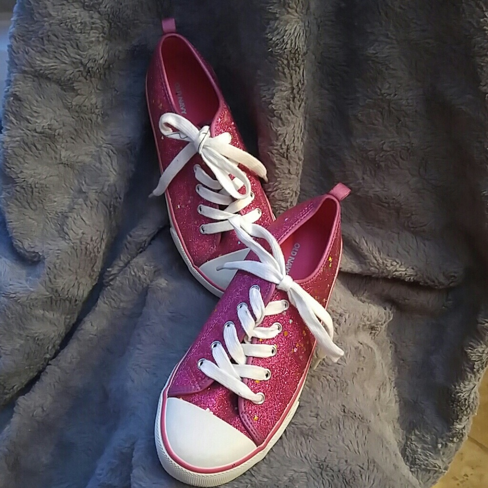 Old navy hot pink sneakers