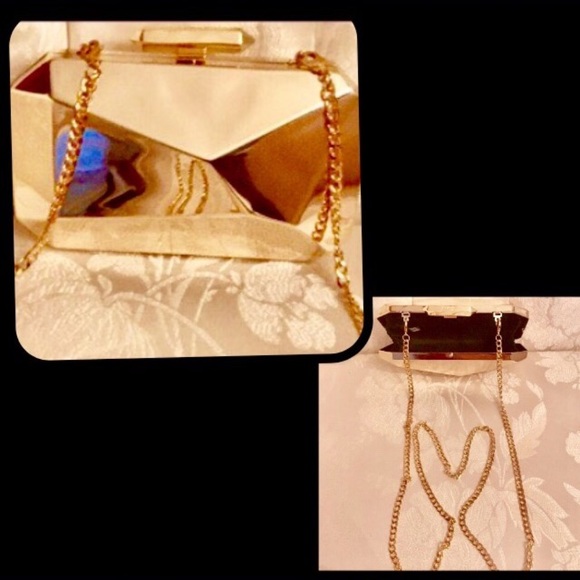 TREESJE Asymmetry Clutch Metal2 High Gloss Gold - Picture 4 of 7