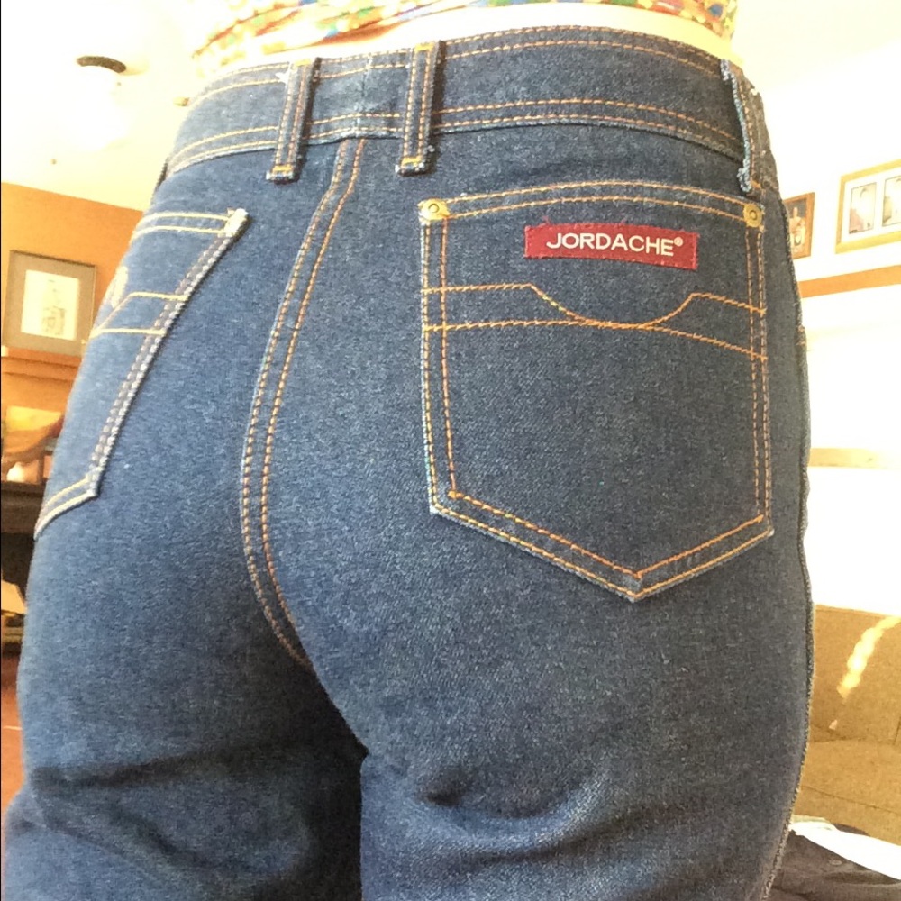 Retro straight leg high waisted Jordache Jeans