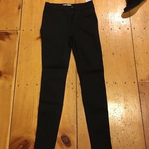 Hollister High-Waisted Black Jeggings