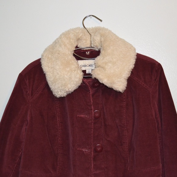 Burgundy Cherokee Coat - Picture 2 of 3