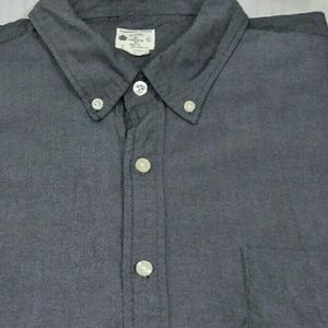 J. Crew Button Down Grey Size XL Oxford Shirt