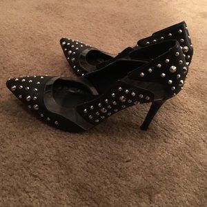 Black Studded Heels ✨