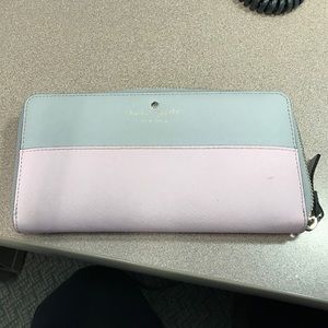 Kate Spade Cedar Street Color Block clutch