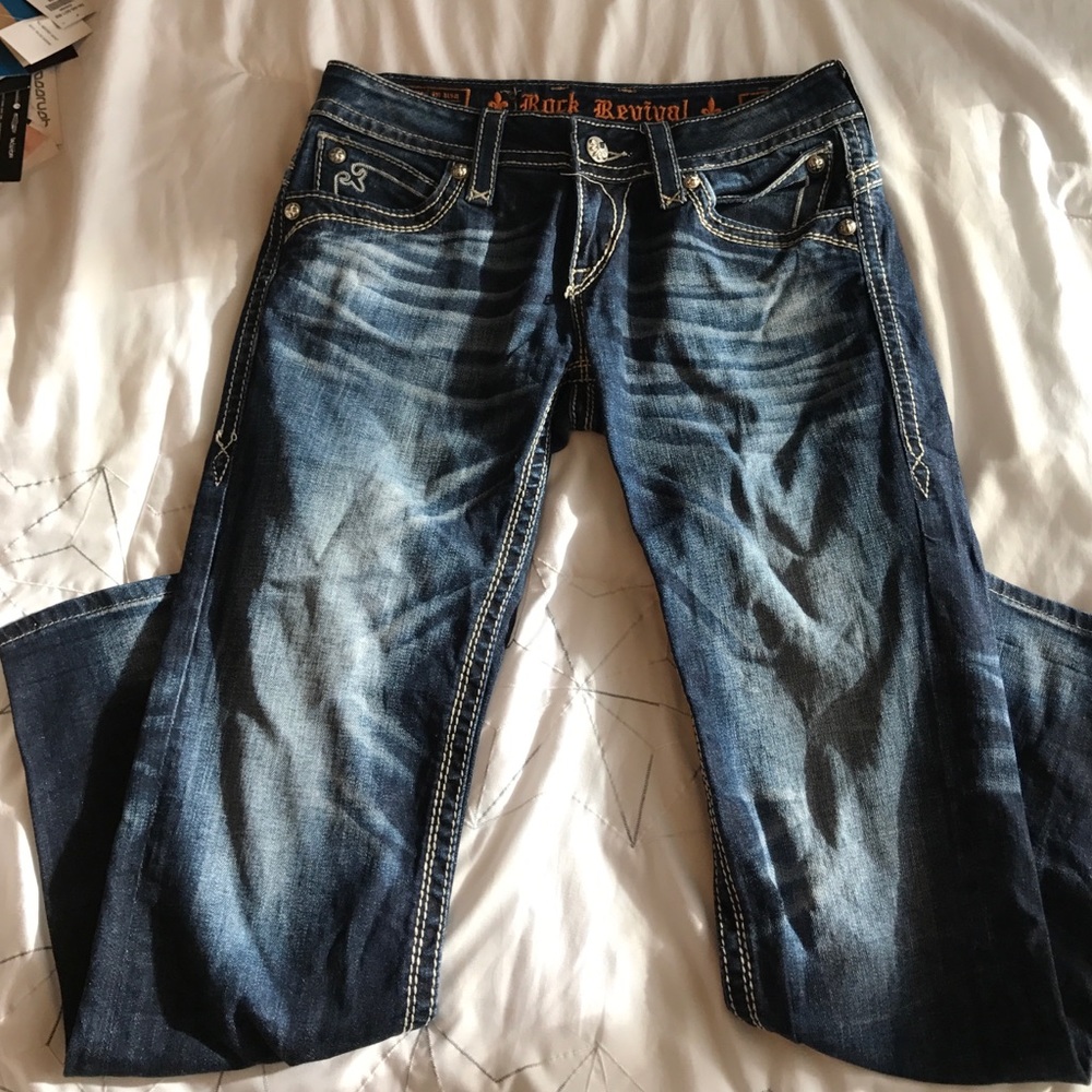 Rock Revival "Heather" Capris