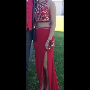 Sherri Hill 2 Piece Prom dress