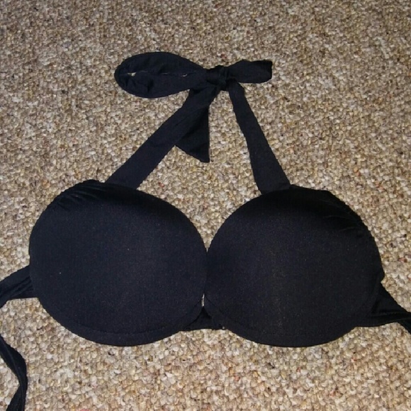 Black Xhilaration push up bikini top - Picture 1 of 1