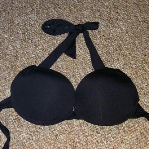 Black Xhilaration push up bikini top