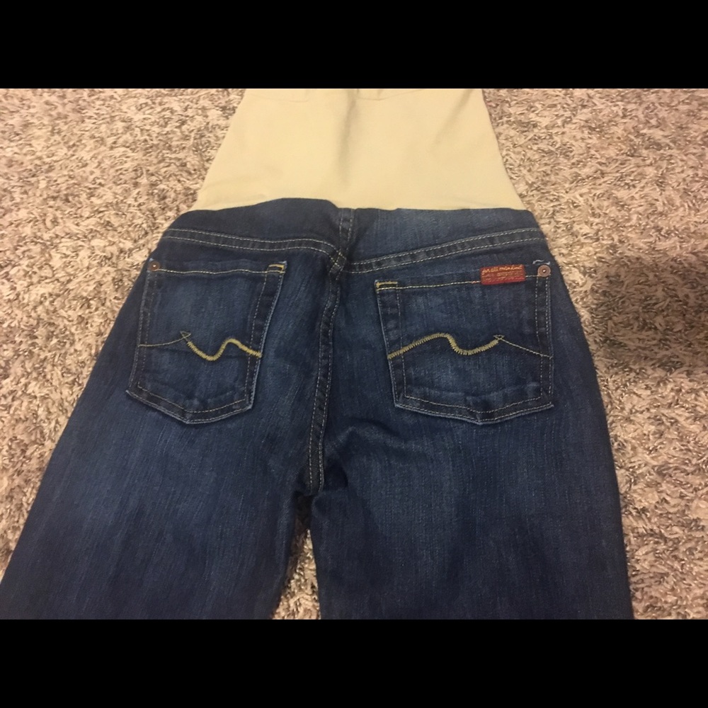 7 for all mankind maternity jeans