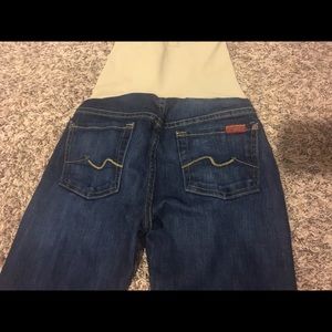 7 for all mankind maternity jeans