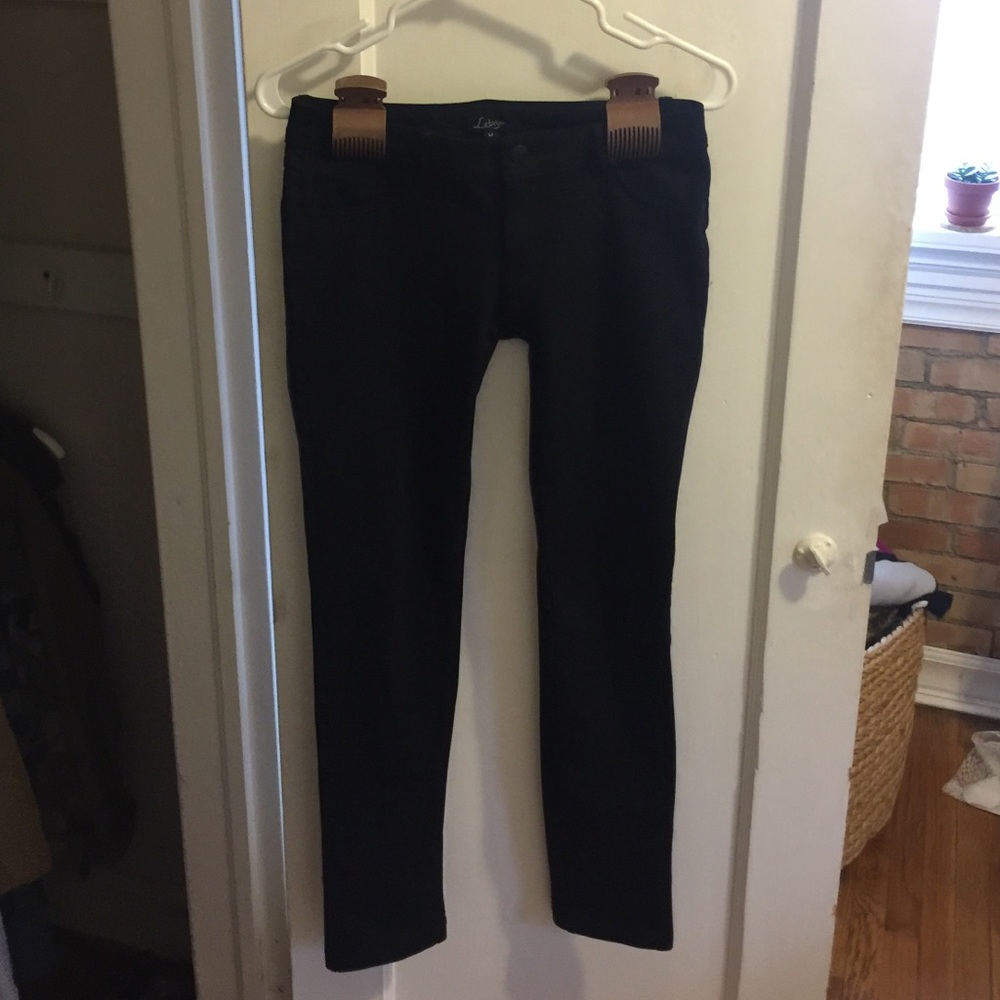 Black stretchy pants