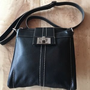 Tignanello Black Crossbody bag