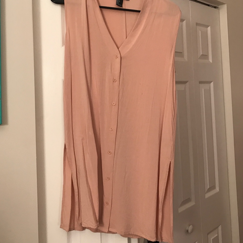 Brand New Forever 21 Button tank top