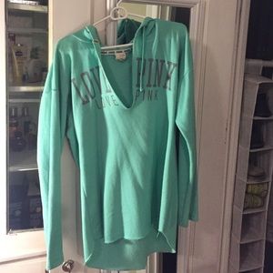 3 Victoria's Secret sweatshirts.