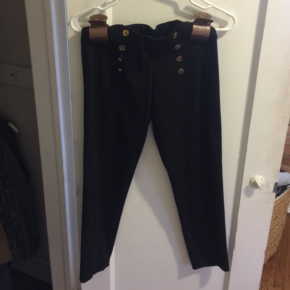 Black stretchy pants
