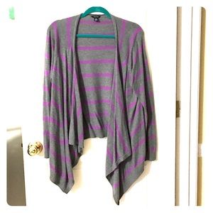 XL Nautica grey and purple shaw