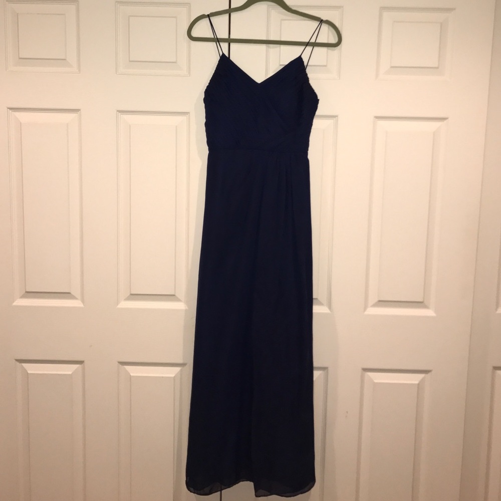 Love and Dahlia Navy Gown