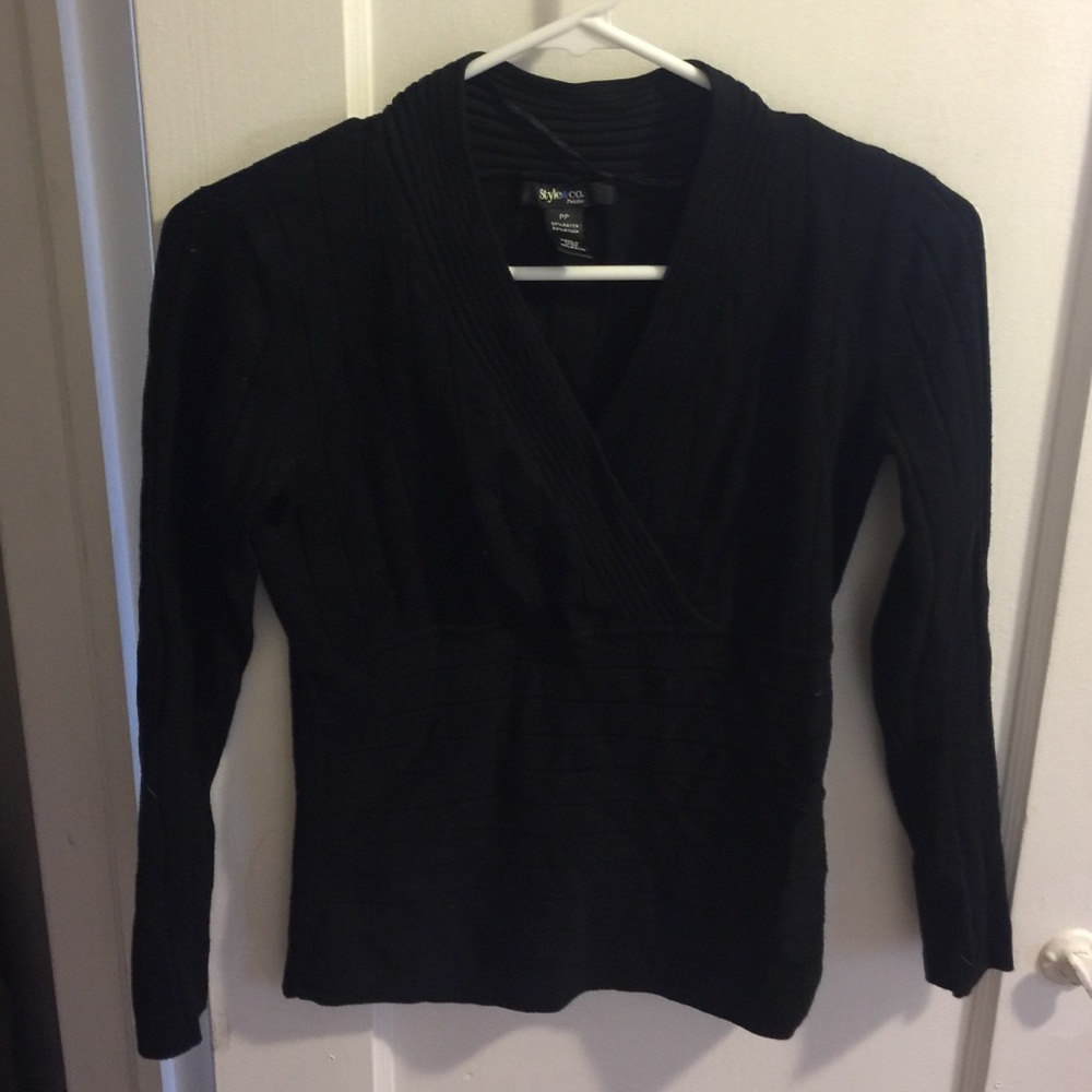 Black sweater