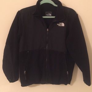 Black fleece North Face
