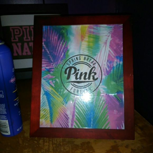 VS PINK framed art - Picture 1 of 1