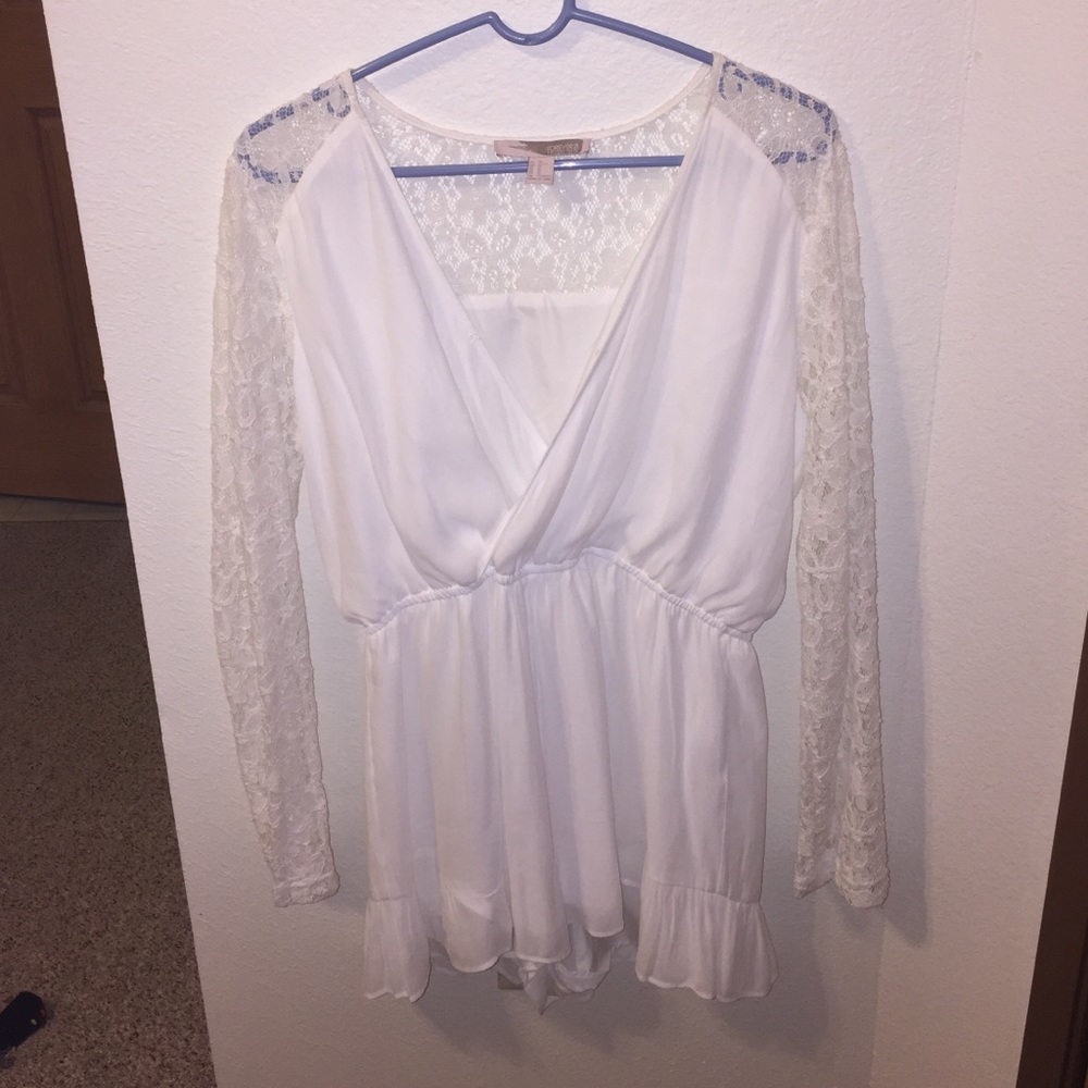 White romper